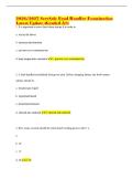 2026&sol;2027 ServSafe Food Handler Examination Latest Update &lpar;Graded A&plus;&rpar;