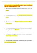 2026&sol;2027 ServSafe food handler guide test Exam already passed &lpar;Graded A&plus;&rpar;