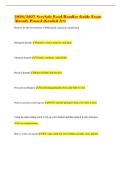 2026&sol;2027 ServSafe Food Handler Guide Exam Already Passed &lpar;Graded A&plus;&rpar;