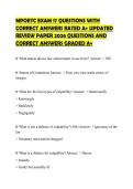 MPOETC EXAM 17 QUESTIONS WITH CORRECT ANSWERS RATED A&plus; UPDATED REVIEW PAPER 2026 QUESTIONS AND CORRECT ANSWERS GRADED A&plus;