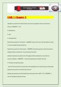 CAIB 1 Chapter 3  Exam 