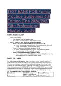 Test Bank for Family Practice Guidelines 6th Edition&colon; 2026&sol;2027 FNP & Next Gen NCLEX &lpar;NGN&rpar; Mastery Guide
