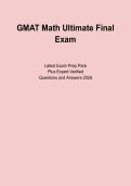 GMAT Math Ultimate Final Exam &ndash; Questions&comma; Answers and Study Guide PDF