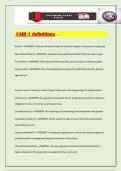 CAIB 1 definitions Exam 