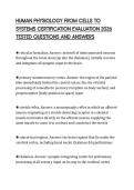 HUMAN PHYSIOLOGY FROM CELLS TO SYSTEMS PRACTICE ASSESSMENT 2026 COMPREHENSIVE SCRIPT QUESTIONS AND SOLUTIONS