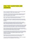 CISA TEST QUESTIONS AND ANSWERS 