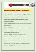 Glossary of NHS Pathways Terminology