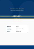 COS3711 Assigment 3 2026 Year Module Due 2026