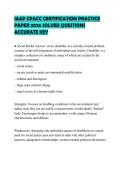 IAAP CPACC ULTIMATE PRACTICE RESOURCE 2026 TEST ITEMS CORRECT ANSWERS
