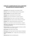 IB BIOLOGY&colon; CLASSIFICATION KEY PRACTICE EXAMINATION 2026 QUESTIONS WITH ANSWERS GRADED A&plus;