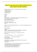 NCEP Cert with all Correct & 100&percnt; Verified Answers &vert;Latest Update &vert;Already Graded A&plus;