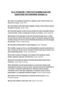ICLA FINAL TEST 2026 QUESTIONS WITH CORRECT ANSWERS GRADED A&plus;