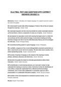 ICLA STANDARD 1 COMPREHENSIVE STUDY GUIDE 2026 FULL QUESTIONS AND SOLUTIONS GRADED A&plus;