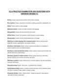 ICLA STANDARD 1 FINAL TEST 2026 QUESTIONS WITH CORRECT ANSWERS GRADED A&plus;