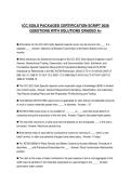 ICC SOILS PACKAGED PRACTICE EXAMINATION 2026 QUESTIONS WITH ANSWERS GRADED A&plus;