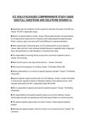 ICS 800D ACTUAL EXAM PAPER 2026 QUESTIONS WITH SOLUTIONS GRADED A&plus;