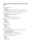 ICS 800D EXAM PREP 2026 TEST PAPER QUESTIONS AND ACCURATE ANSWERS