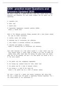CEN - practice exam Questions and Answers Updated 2026