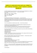 NABCEP PV ASSOCIATE EXAM WITH ALL CORRECT & 100&percnt; VERIFIED ANSWERS &vert;LATEST VERSION &vert;ALREADY GRADED A&plus;