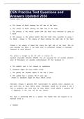 CEN Practice Test Questions and Answers Updated 2026