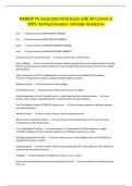 NABCEP PV Associates Final Exam with All Correct & 100&percnt; Verified Answers &vert;Already Graded A&plus;
