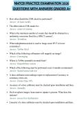 NMTCB PRACTICE EXAMINATION 2026 QUESTIONS WITH ANSWERS GRADED A&plus;