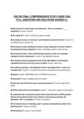 IDTRCA UPDATED SCRIPT 2026 PRACTICE SOLUTIONS GRADED A&plus;