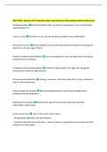 WGU D336 - Business of IT Questions with Correct Answers&vert; New Update Guaranteed Success 