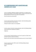ATI COMPREHENSIVE WITH QUESTIONS AND ANSWERS EXIT EXAM