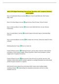 BUNDLE-&colon;&colon;WGU D378 Digital Marketing Science Exams with CORRECT Answers
