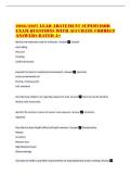 2026&sol;2027 LEAD ABATEMENT SUPERVISOR EXAM QUESTIONS WITH ACCURATE CORRECT ANSWERS RATED A&plus;