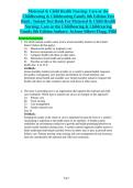 Test Bank Maternal and Child Health Nursing Care of the Childbearing and Childrearing Family 8th Edition 2026 ISBN 9780323661004 JoAnne Silbert-Flagg Pillit A&plus;