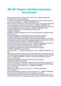 WX 201 Chapter 3 Sandbox Questions and Answers&period;