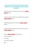 Medication Aide State Test Exam Newest 2026  Questions and Correct Detailed Answers Already  Graded A&plus;