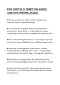 IFSTA CHAPTER 25 ACTUAL STUDY PAPER 2026 FULL SOLUTION QUESTIONS AND ANSWERS VERIFIED
