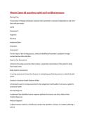 Pharm Exam &num;2 questions with well verified answers  Nursing Care  The practice of helping individuals maximize their potential to maintain independence and meet  their self-care needs&period;  ADPIE  Assessment  Diagnosis  Planning  Implementation  Evaluation  A
