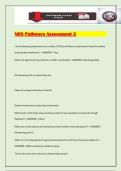 NHS Pathways Assessment 2