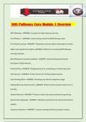 NHS Pathways Core Module 1 Overview