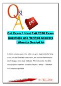 HESI Exit Exam 1 &lpar;2026&rpar; &ndash; 160&plus; Q&A &vert; NCLEX Priorities&comma; Pharmacology&comma; Med-Surg & Pediatrics
