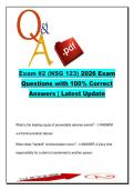 NSG 123 Exam 2 &lpar;2026&rpar; &ndash; 350&plus; Q&A &vert; Perioperative Care&comma; COPD&comma; Asthma & Acid-Base Balance