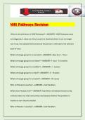 NHS Pathways Revision