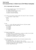 TEST BANK Environmental Science A Global Concern 16&sol;E William Cunningham