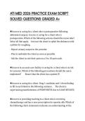 ATI MED SURG PROCTORED CERTIFICATION SCRIPT 2026 QUESTIONS WITH SOLUTIONS GRADED A&plus;