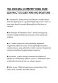 NSG 550 EXAM 3 EXAMPREP STUDY GUIDE 2026 PRACTICE QUESTIONS AND SOLUTIONS