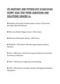 ATI ANATOMY AND PHYSIOLOGY EXAM EXAM SCRIPT 2026 TEST PAPER QUESTIONS AND SOLUTIONS GRADED A&plus;