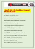 Gamify SAT - Most and Less Frequent SAT Vocab Roots