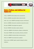 Roots&comma; Prefixes&comma; and Suffixes for Digital SAT