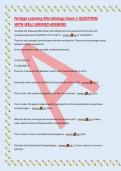 Portage Learning Microbiology Exam 1 QUESTIONS  WITH WELL VERIFIED ANSWERS  Complete the following DNA strand&comma; and indicate how many bonds are formed for each  complementary pair&colon;3' GGTCATCG 5'5' CC AGC 3' - answer☑️️&period;&period;5