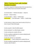 YMCA Training Exam with Verified Detailed Answers&period;docx