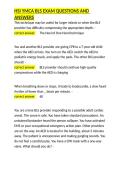HSI YMCA BLS EXAM QUESTIONS AND ANSWERS&period;docx
